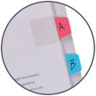 Avery - Onglets Ultra, 1 po x 1,5 po, couleurs primaires, paq./80 (74763)-Dimensions : 1 1/2 po x 1 po