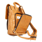 Ashlin® Sac à dos-sac à main avec organisateur avec fermeture à glissière, tan britannique-Dimensions finies (po) : 8,3 x 11,4 x 2,4