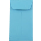 JAM Paper Enveloppes à monnaie no 5,5, 3 1/8 x 5 1/2 po, bleu recyclé Brite Hue, 100/paquet-Enveloppes à monnaie