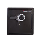 Coffre-fort ignifuge/étanche de très grande taille à combinaison SentrySafe SFW123DTB, 1,23 pi3-Protection des données : Vérifiée par l’ETL pour protéger les supports multimédias numériques comme les tablettes, téléphones, disques durs externes, cartes mémoire, clés USB, CD et DVD contre le feu pendant 1 heure jusqu’à 927-degréC (1 700-degréF)