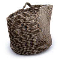 Truu Design - Panier de rangement avec poignées-Mesure: le panier de rangement mesure 43,2cm L x 35,6cm H x 49,5cm P (17" L x 14" H x 19,5" L)