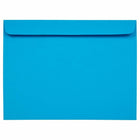 JAM Paper - Enveloppes Colourées pour catalogue de livrets 9,5 x 12,5 po - Bleu recyclé - Paquet de 100-Enveloppe bleue