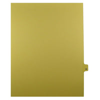 Mark Maker – Onglets séparateurs juridiques beiges, 1/25 onglets, format lettre, sans trous, numéro 18, 25/paquet-Onglets séparateurs beiges, 1/25 onglets