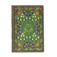 Paperblanks carnet à couverture souplei - format Mini - Tapissé de papier - Poetry in Bloom-format Mini