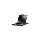 Aten Ensemble double rail ACL KVM à 16 ports-Le commutateur KVM LCD double rail KL1516Ai est une unité de contrôle permettant un accès sécurisé à jusqu'à 16 ordinateurs depuis une seule console KVM