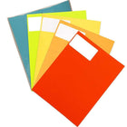 JAM Paper - Étiquettes adresse, 2 x 4, couleurs vives variées, 5 paquets de 120, 600/ensemble (30272ASST24)-Assortiment d’étiquettes d’adresse colorées : rouge, vert lime, jaune, bleu et orange.