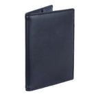 Gry Mattr - Porte-passeport - Bleu marine-Cuir végétalien bleu marine