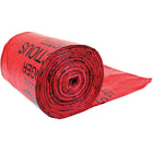 JustriteMD – Sacs de rechange pour poubelles de déchets biologiques-Une grande étiquette pour matières contaminées identifie clairement le contenu et alerte les travailleurs afin d’assurer une manipulation sécuritaire