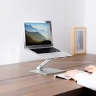 ShoppingAll - Support ergonomique réglable pour ordinateur portable - Argent --9
