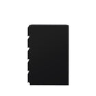 Simply - 5 Tiroir Métal Rang - Noir-25.6 po H x 11.5 po W x 17 po D