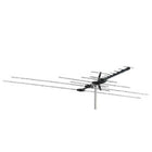 Digiwave – Combinaison d’antenne UHF, VHF, FM hors des ondes, 12 x 56 x 112 (po), argenté-Fonctionne jusqu’à 70 miles ou plus des émetteurs
