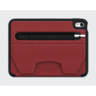 Étui folio magnétique Zugu pour iPad 10e génération 10,9 pouces (2022) et iPad A16 11e génération (2025) - Rouge (cerise)-Pare-chocs robuste et coque en TPU + PC robuste pour une protection contre les chutes majeures