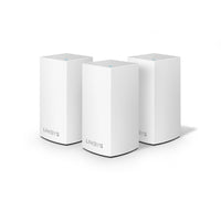 Linksys - Velop Intelligent Whole Home Mesh WiFi System, double bande, AC3900, blanc, paquet de 3-Bibande AC1300 (867 + 400 Mbps) avec MU-MIMO et 256 QAM