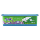 Swiffer - Linges humidifiés Swiffer Sweeper - Parfum Lavande vanillée et réconfort avec fraîcheur Febreze - Paquet de 24-La bande à récurer élimine les taches tenaces