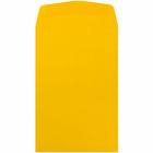 JAM Paper Enveloppes avec ouverture à lâ€™extrémité, 6 x 9 po, jaune tournesol, 100/pqt (212815443f)-Jaune tournesol