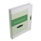 Reliure de présentation Wilson Jones Logo Binder professionnelle à anneaux ronds - lettre - capacité de 100 feuilles - 1/2 po-anneaux de 1/2 po, 11 po x 8, 1/2 po format feuille