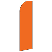 Swooper – Trousse pour banderole avec perche et piquet, orange-La banderole mesure environ 32 po de largeur et 132 po de hauteur; une fois pleinement assemblée, la perche s'élève à 16 pi au-dessus du sol !