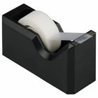 JAM Paper - Desk Trio agrafeuse, distributeur de ruban adhésif et porte-stylo - Noir-Taille de l'agrafeuse : 6 x 2,5 x 1,125 pouces | Taille du distributeur de ruban adhésif : 4,5 x 2,5 x 1,75 pouces | Taille du porte-stylo : 2,75 x 2,75 x 3,875 pouces