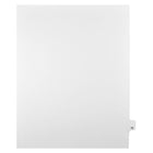 Mark Maker – Onglets séparateurs juridiques blancs, 1/25 onglets, format lettre, sans trous, numéro 72, 25/paquet-Onglets séparateurs blancs, 1/25 onglets