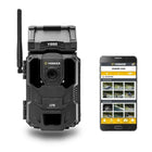 VOSKER V200 Caméra de sécurité mobile sans fil 4G/LTE avec panneau solaire et GPS-Configuration facile : Carte SIM préinstallée / Aucun besoin d'un abonnement avec un fournisseur de réseau cellulaire
