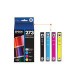 Epson – Cartouches d’encre noire photo et couleur - paquet de 4-Comprend une cartouches d’encre photo noire, une cartouche cyan, une cartouche magenta et une cartouche jaune