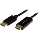StarTech.com - Câble adaptateur DisplayPort à HDMI, 16 pi, 4K, (DP2HDMM5MB)-Étonnante qualité vidéo, prise en charge des résolutions vidéo jusqu’à 4K à 30 Hz