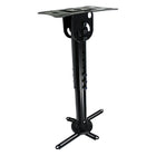 Kanto – Support de projecteur universel P301 pour plafonds plats et inclinés, extension de 15 à 18 po-Réglage de l'inclinaison de +/-20 degrés pour faciliter le nivellement et pour une utilisation sur des plafonds inclinés