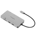 Targus Station d'accueil de voyage USB-C 4K-Prend en charge jusqu'à deux moniteurs 4K UHD à 60 Hz via deux ports HDMI 2.0