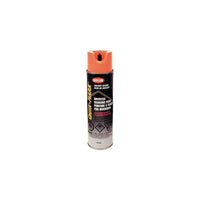 KrylonMD – Peinture de marquage industrielle à base de solvant Quik-MarkMC, orange fluorescent, 17 oz (A03702)-Couleur de la peinture : Orange fluorescent