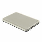 Toshiba - Disque dur externe portable Canvio Advance, 1To, Blanc-Compact, facile à tenir avec une finition brillante