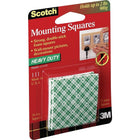 Scotch™ - Carrés de montage, 1 po-Carrés de montage robustes collants des deux côtés qui peuvent supporter jusqu'à 2 lb   