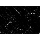 Monarch Specialties - 2179 Table D'Appoint - 22 po H/Marbre Noir/Metal Noir-Avec une surface elegante en faux marbre noir, cette table d'appoint ronde se place facilement a côte de votre canape, chaise ou lit et repose legerement au-dessus du sol pour eviter d'endommager votre sol