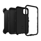 Étui de Protection Defender Noir pour iPhone 11-Les pare-chocs surélevés protègent votre écran tactile.