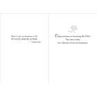 Millbrook Studios – Cartes de souhaits et enveloppes, On Your Wedding, 5 3/8 x 7 3/4 po, 18/paquet (06609)-Cartes de souhaits de qualité comparable à celles qu’on retrouve dans un magasin spécialisé