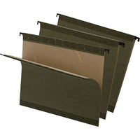 Pendaflex - Chemises suspendues SureHook, format lettre, 8 1/2 po x 11 po, vertes-Format lettre : 8 1/2 po x 11 po