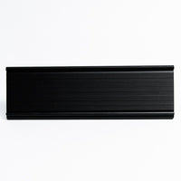 Futech Plaque signalétique de comptoir APS032B, noir, 2 / paquet-Porte-nom / porte-affiche de comptoir