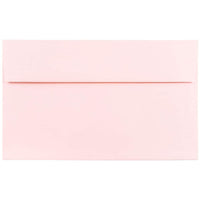 JAM Paper Enveloppes format invitation avec fermeture gommée, 6 x 9 1/2 po, rose pastel pâle, 1000/paquet-Rose pastel pâle