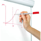 Staedtler® – Marqueurs à effacement sec Lumocolor, pointe moyenne, couleurs variées, paq./4-Livrés dans une boîte chevalet STAEDTLER 