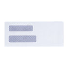 Quality Park™ – Enveloppes à teinte de sécurité Redi-Seal™ double fenêtre, taille n° 8 5/8  pour chèque, paq./500  -Une teinte de sécurité protège la confidentialité du contenu