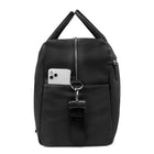 Bugatti - Femme Opera Sacs de voyage, polyurethane galet, Noir-Sac de voyage moderne en cuir vegane