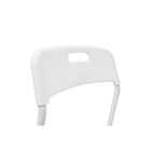 CB Office Tactic Multi-Purpose Armless Stacking Chairs - White - 4 Pack-Modèle à quatre pattes