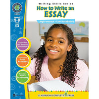 Livre numérique : How to Write an Essay (format PDF, téléchargement pour 1 utilisateur), ISBN 978-1-55319-394-4, 5e à 8e année-Vous recevrez deux courriels : un confirmant toute la commande et l'autre avec un bouton Download Software (Télécharger le logiciel). Vous pouvez télécharger immédiatement ou revoir votre courriel pour télécharger plus tard.