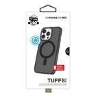 TUFF8 - Étui MAG pour iPhone 13 Pro - Noir fumé-La coque en plastique rigide protège votre smartphone contre les fissures, les abrasions et les types de dommages similaires