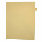 Mark Maker – Onglets séparateurs juridiques beiges, 1/15 onglets, format lettre, sans trous, lettre R, 25/paquet-Onglets séparateurs beiges, 1/15 onglets
