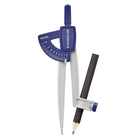 Staedtler Compas et Crayon pour Étudiant-Argent / Bleu-Pouce/ métrique