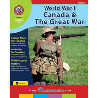 Livre numérique : World War I: Canada & The Great War (format PDF, téléchargement pour 1 utilisateur), 7e à 9e année-Vous recevrez deux courriels : un confirmant toute la commande et l'autre avec un bouton Download Software (Télécharger le logiciel). Vous pouvez télécharger immédiatement ou revoir votre courriel pour télécharger plus tard.