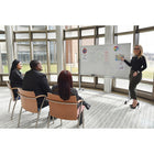 Luxor - Tableau blanc magnétique double face 72 "x 48"-Dimensions: 48 "H. x 72" W. tableau, 48 "H. x 72" L. x 23 "P.