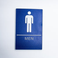 ENSEIGNES FUTECH POUR LAVAGE - SYMBOLE HOMME / FEMME + UNISEXE / HANDICAP-Taille:

5,75 "L x 8,75" L