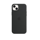 Apple - etui en silicone avec Magsafe pour iPhone 14 Plus - Minuit-Conçu pour iPhone 14 Plus