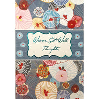 Rosedale – Cartes de souhaits et enveloppes dorées, Warm Get Well Thoughts, 5 1/2 x 8 po, 6/paquet (19905)-Imprimé sur papier cartonné non couché de haute qualité